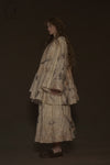 Mutedance 24 Autumn and Winter Padded Silk Flower Dye Top/Skirt MD-MD24FW31-hoary MD-MD24FW30